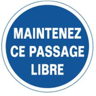PANNEAU PVC PORT LUNETTES DE SECURITE OBLIGATIONS