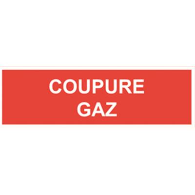 PANNEAU PVC COUPURE GAZ INFORMATION