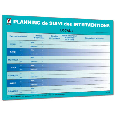 PLANNING PERPETUEL HEBDOMADAIRE PLANNINGS PERPETUELS NON DATES